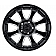 Black Rhino Wheel Sierra - 20 x 9 Black With Natural Accents - 2090SRA125150B10