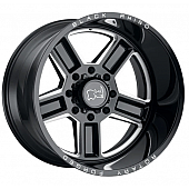 Black Rhino Wheel Canon - 20 x 9.5 Black With Natural Accents - 2095CAN126135B87