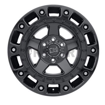 Black Rhino Wheel Cinco - 20 x 9.5 Black With Stainless Bolts - 2095CNC125150B10-1
