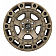 Black Rhino Wheel Cinco - 20 x 9.5 Bronze With Black Bolts - 2095CNC125150Z10