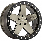 Black Rhino Wheel Crawler - 20 x 9.5 Bronze With Black Lip Ring - 2095CRL126135Z87