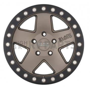 Black Rhino Wheel Crawler - 20 x 9.5 Bronze With Black Lip Ring - 2095CRL126135Z87-2