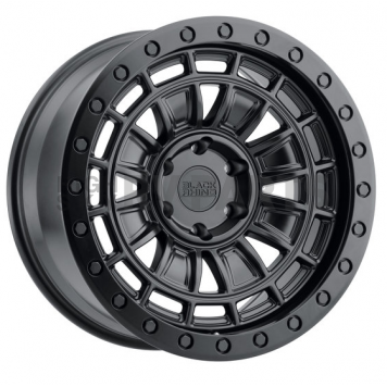 Black Rhino Wheel Dalton - 20 x 9.5 Black - 2095DAL125150M10