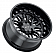 Black Rhino Wheel Fury - 20 x 9.5 Black - 2095FRY125150B10