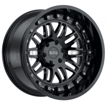 Black Rhino Wheel Fury - 20 x 9.5 Black - 2095FRY125150B10