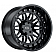 Black Rhino Wheel Fury - 20 x 9.5 Black - 2095FRY126135B87