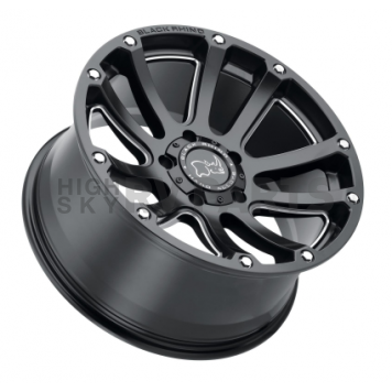 Black Rhino Wheel Highland - 20 x 9.5 Black - 2095HLD125150M10-1