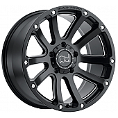 Black Rhino Wheel Highland - 20 x 9.5 Black - 2095HLD126135M87