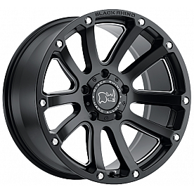 Black Rhino Wheel Highland - 20 x 9.5 Black - 2095HLD126135M87