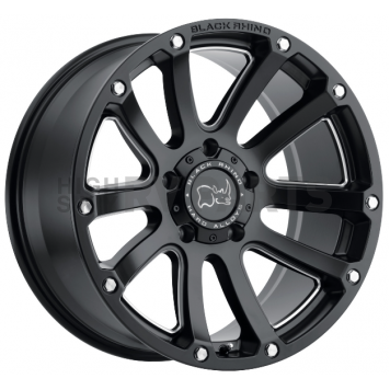 Black Rhino Wheel Highland - 20 x 9.5 Black - 2095HLD126135M87