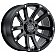 Black Rhino Wheel Highland - 20 x 9.5 Black - 2095HLD126135M87