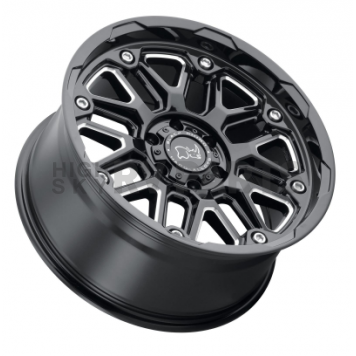 Black Rhino Wheel Hollister - 20 x 9.5 Black With Natural Accents - 2095HSR125150B10-2