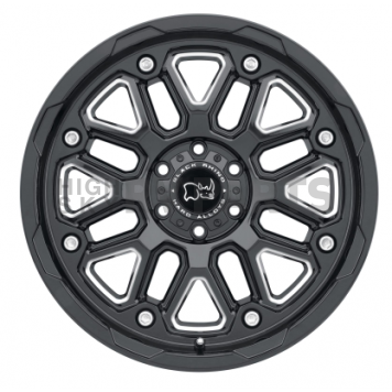 Black Rhino Wheel Hollister - 20 x 9.5 Black With Natural Accents - 2095HSR125150B10-1