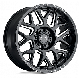 Black Rhino Wheel Reaper - 20 x 9.5 Black With Natural Accents - 2095RPR128165B22