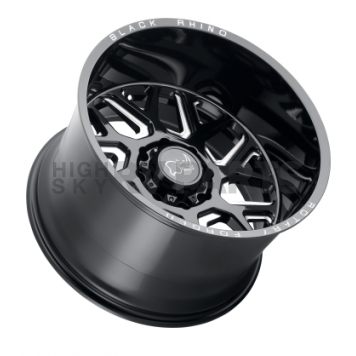Black Rhino Wheel Reaper - 20 x 9.5 Black With Natural Accents - 2095RPR128165B22-2