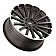Black Rhino Wheel Spear - 20 x 9 Black With Natural Lip - 2090SPR156140F12