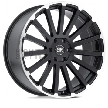 Black Rhino Wheel Spear - 20 x 9 Black With Natural Lip - 2090SPR156140F12