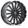 Black Rhino Wheel Spear - 20 x 9 Black With Natural Lip - 2090SPR156140F12