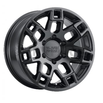 Black Rhino Wheel Ridge - 20 x 9 Black - 2090RDG025127M71