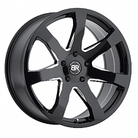 Black Rhino Wheel Mozambique - 20 x 8.5 Black With Natural Accents - 2085MZA305127B71