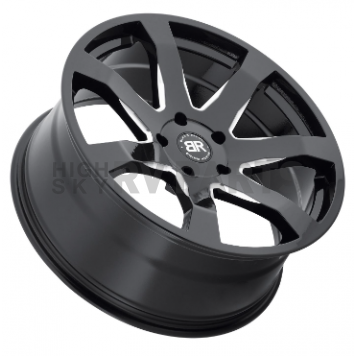 Black Rhino Wheel Mozambique - 20 x 8.5 Black With Natural Accents - 2085MZA305127B71-2
