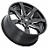 Black Rhino Wheel Mozambique - 20 x 8.5 Black With Natural Accents - 2085MZA305127B71
