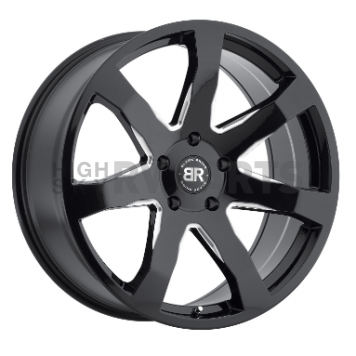 Black Rhino Wheel Mozambique - 20 x 8.5 Black With Natural Accents - 2085MZA305127B71
