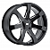 Black Rhino Wheel Mozambique - 20 x 8.5 Black With Natural Accents - 2085MZA305127B71