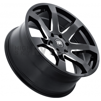 Black Rhino Wheel Mozambique - 20 x 8.5 Black With Natural Accents - 2085MZA306135B87-2