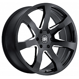 Black Rhino Wheel Mozambique - 20 x 8.5 Black With Natural Accents - 2085MZA306135B87