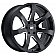 Black Rhino Wheel Mozambique - 20 x 8.5 Black With Natural Accents - 2085MZA306135B87