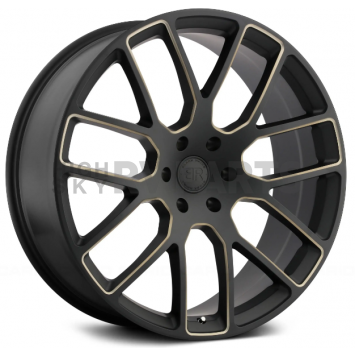 Black Rhino Wheel Kunene - 20 x 9 Black With Dark Tinted Natural Accents - 2090KUN305127M71