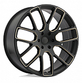 Black Rhino Wheel Kunene - 20 x 9 Black With Dark Tinted Natural Accents - 2090KUN306135M87