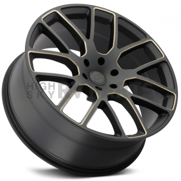 Black Rhino Wheel Kunene - 20 x 9 Black With Dark Tinted Natural Accents - 2090KUN306135M87-1