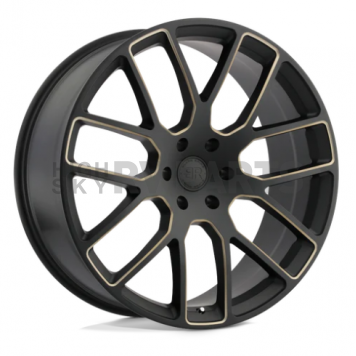 Black Rhino Wheel Kunene - 20 x 9 Black With Dark Tinted Natural Accents - 2090KUN306135M87