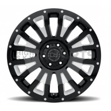 Black Rhino Wheel Pinatubo - 20 x 9.5 Black With Natural Accents - 2095PNT066135B87-1
