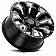 Black Rhino Wheel Pinatubo - 20 x 9.5 Black With Natural Accents - 2095PNT066135B87