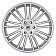 Black Rhino Wheel Kruger - 22 x 9.5 Silver With Natural Face - 2295KRG106140S12