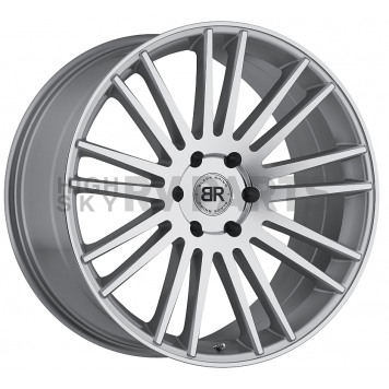 Black Rhino Wheel Kruger - 22 x 9.5 Silver With Natural Face - 2295KRG106140S12