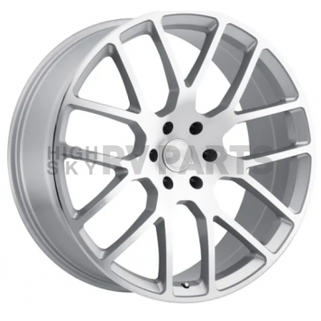 Black Rhino Wheel Kunene - 22 x 9.5 Silver With Natural Face - 2295KUN106140S12