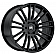 Black Rhino Wheel Spear - 22 x 9.5 Black - 2295SPR106140M12