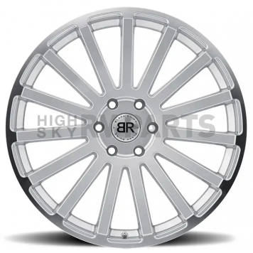 Black Rhino Wheel Spear - 22 x 9.5 Silver With Natural Lip - 2295SPR106140S12-1
