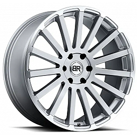 Black Rhino Wheel Spear - 22 x 9.5 Silver With Natural Lip - 2295SPR106140S12