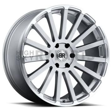 Black Rhino Wheel Spear - 22 x 9.5 Silver With Natural Lip - 2295SPR106140S12