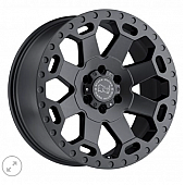 Black Rhino Wheel Warlord - 22 x 10 Gun Metal - 2210WAR-26140G12