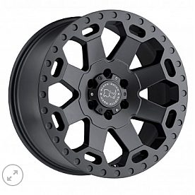 Black Rhino Wheel Warlord - 22 x 10 Gun Metal - 2210WAR-26140G12