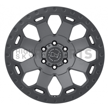 Black Rhino Wheel Warlord - 22 x 10 Gun Metal - 2210WAR-26140G12-1
