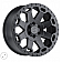Black Rhino Wheel Warlord - 22 x 10 Gun Metal - 2210WAR-26140G12