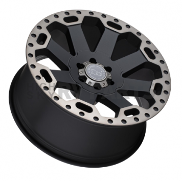 Black Rhino Wheel Warlord - 22 x 10 Black With Natural Dark Tint Lip - 2210WAR-26140M12-1