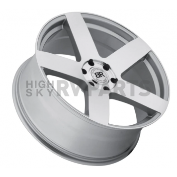 Black Rhino Wheel Everest - 22 x 9.5 Silver With Natural Face - 2295EVE256140S12-2